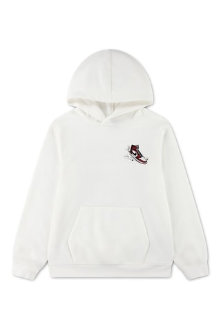 Sweat à capuche - Blanc