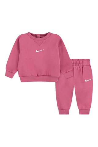 Sweat et pantalon polaires Essential - Nike - Rose