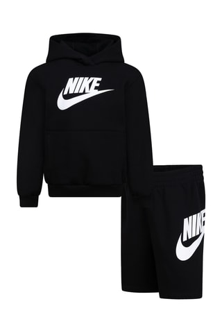 Sweat à capuche et short Club - Nike - Noir