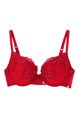 Soutien-gorge push-up - Rouge
