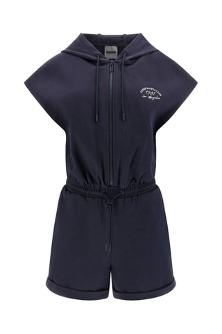 Combishort à capuche - Bleu marine
