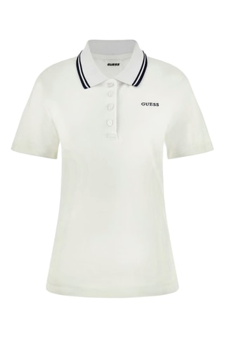 Polo regular - Blanc