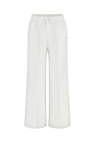 Pantalon wide legs taille haute - Blanc