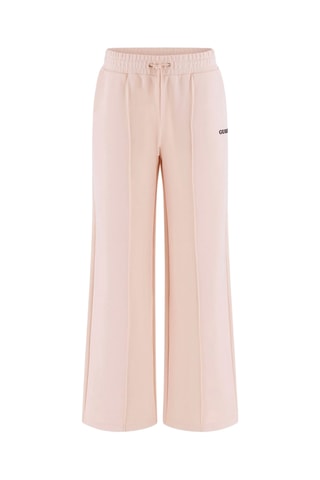 Pantalon wide legs taille haute - Rose