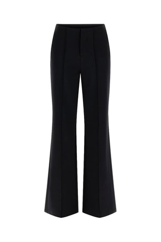 Pantalon flare taille haute - Noir