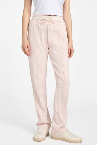 Pantalon taille haute - Rose