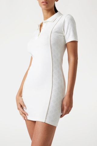 Robe polo - Blanc