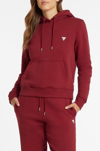 Sweat à capuche - Rouge