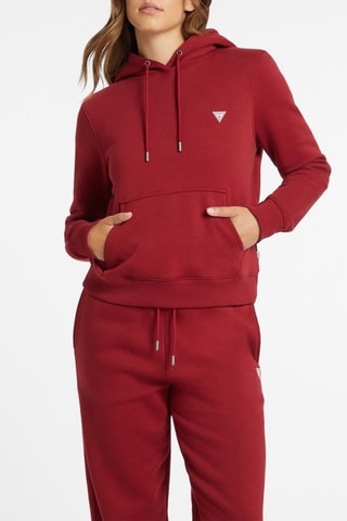 Sweat à capuche - Rouge