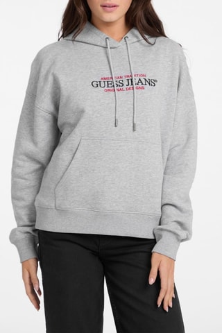 Sweat à capuche - Gris chiné