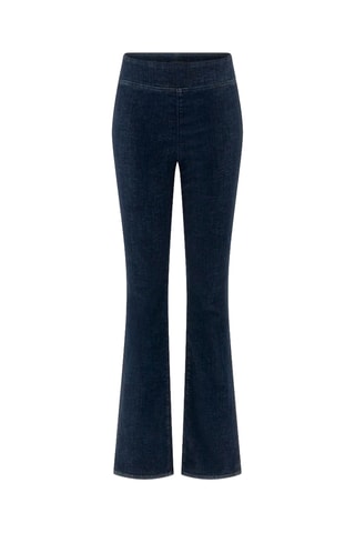 Jean bootcut taille haute - Bleu marine