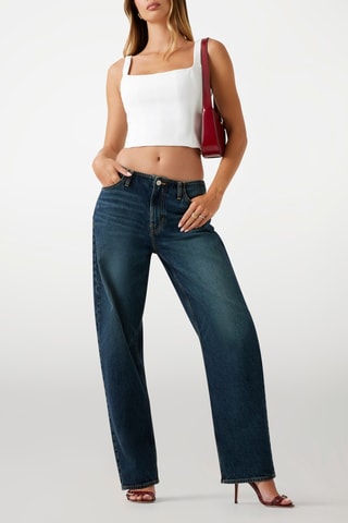 Jean slouchy - Bleu foncé