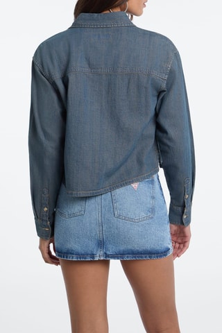 Surchemise en jean - Bleu