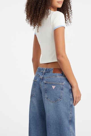 T-shirt cropped - Blanc