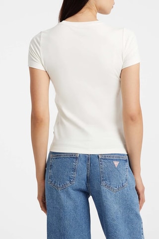 T-shirt slim - Blanc