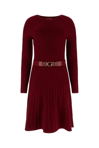 Robe trapèze - Rouge