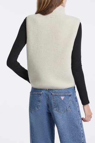 Gilet sans manches - Ecru