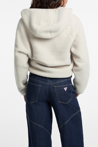 Sweat à capuche - Ecru