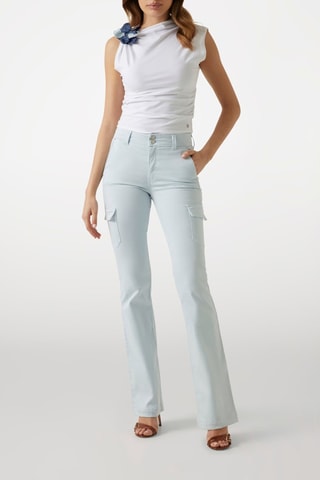 Pantalon cargo - Ciel