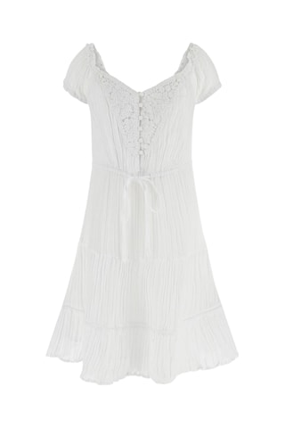 Robe trapèze - Blanc