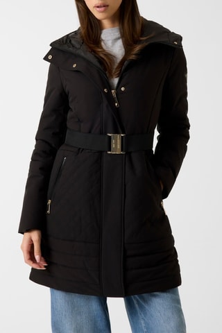Parka à capuche - Noir
