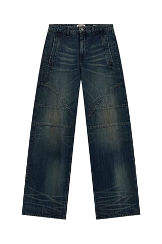Jean wide legs - Vert