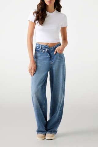 Jean wide legs - Bleu