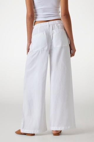 Pantalon en lin - Blanc