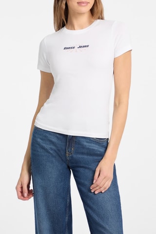 T-shirt slim - Blanc