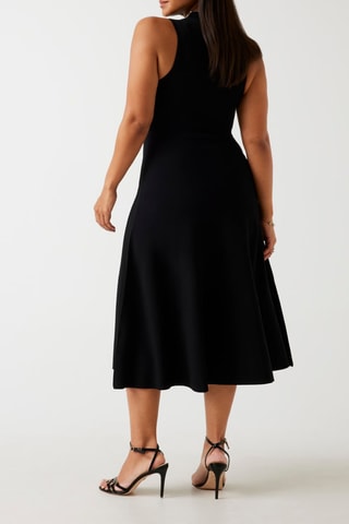 Robe midi - Noir