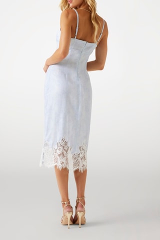 Robe midi - Ciel
