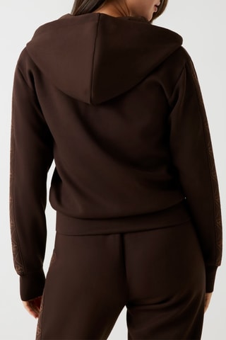 Sweat à capuche - Marron foncé