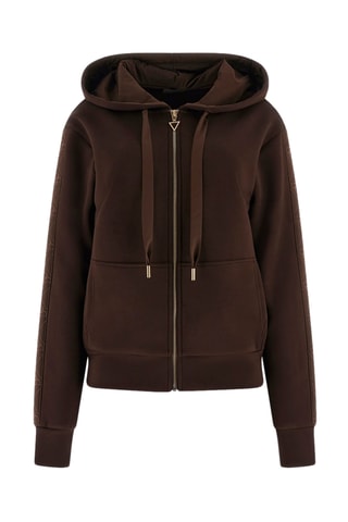 Sweat à capuche - Marron foncé