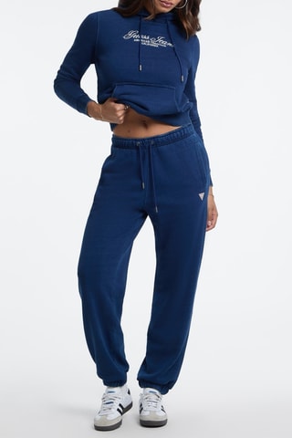 Sweat à capuche - Indigo