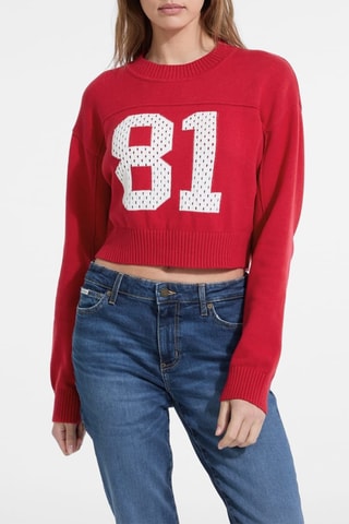 Sweat court - Rouge