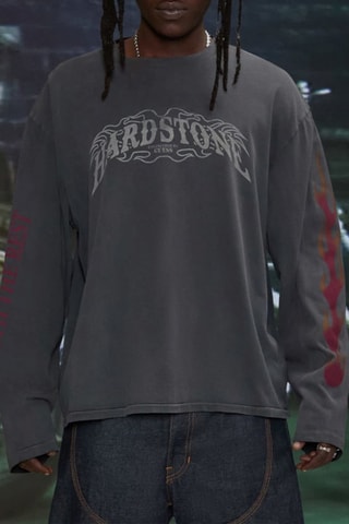 T-shirt Hardstone Psycho Don Toliver - Gris foncé