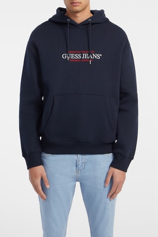 Sweat à capuche - Bleu marine