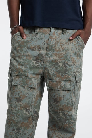 Pantalon cargo - Gris