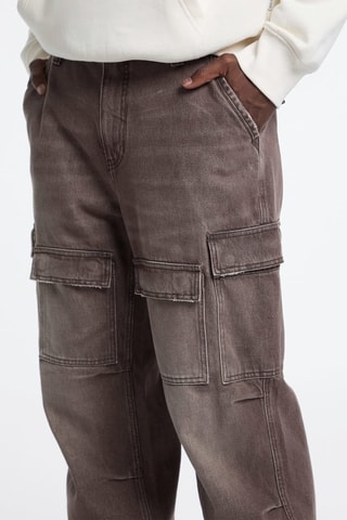 Pantalon cargo - Marron