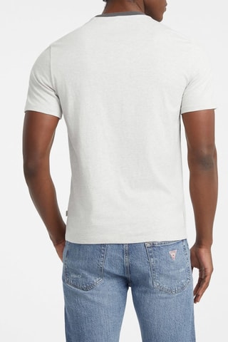 T-shirt slim - Gris clair chiné
