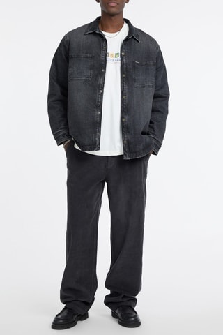 Veste en jean - Noir