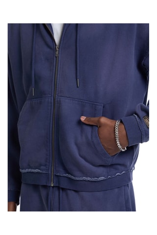 Sweat à capuche - Bleu marine