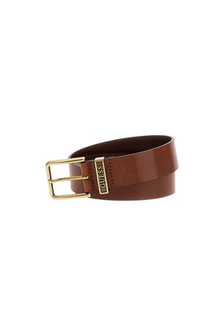 Ceinture en cuir - Camel