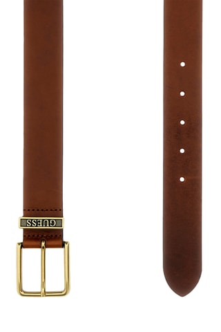 Ceinture en cuir - Camel
