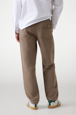 Pantalon en lin - Marron