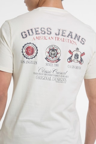 T-shirt slim - Blanc