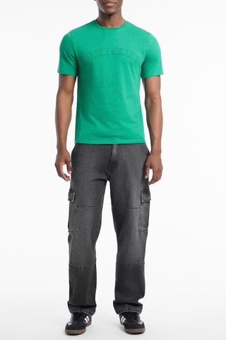 T-shirt slim - Vert