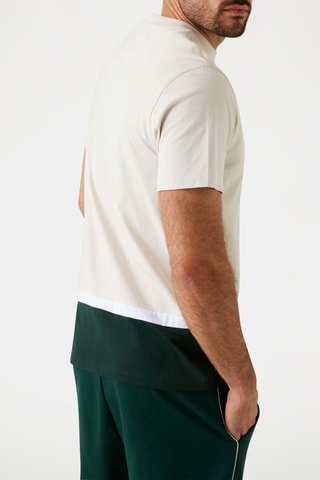 T-shirt trompe-l’œil - Blanc