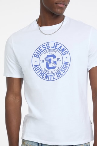 T-shirt slim - Blanc