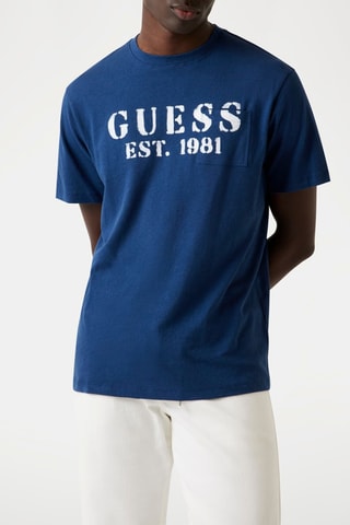 T-shirt - Bleu cobalt